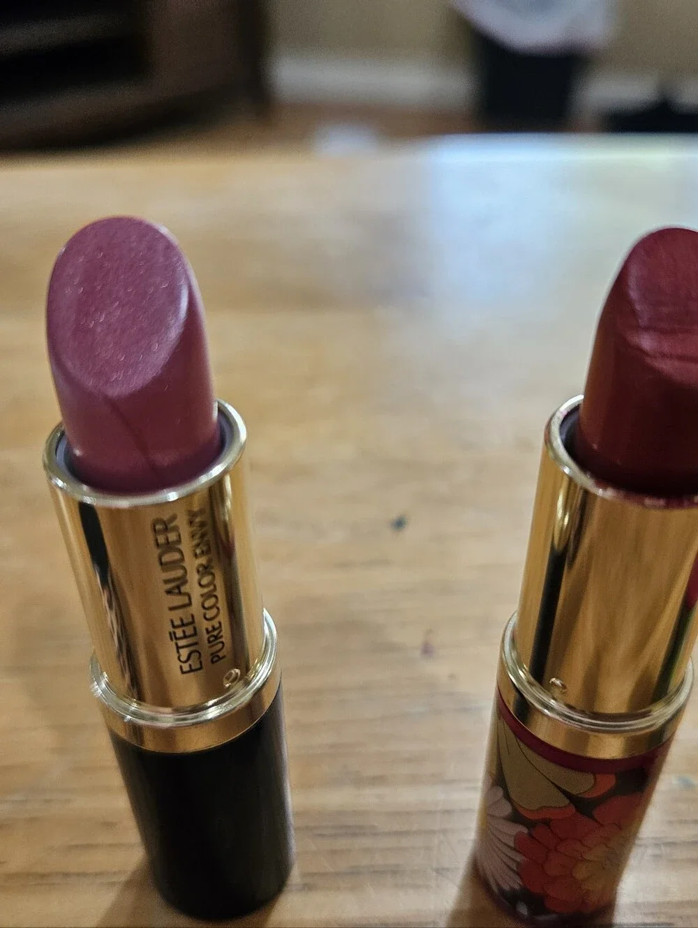 Estee Lauder Pure Color Envy Pink Parfait  & Ltd. Ed, All Decked Out Lipstick